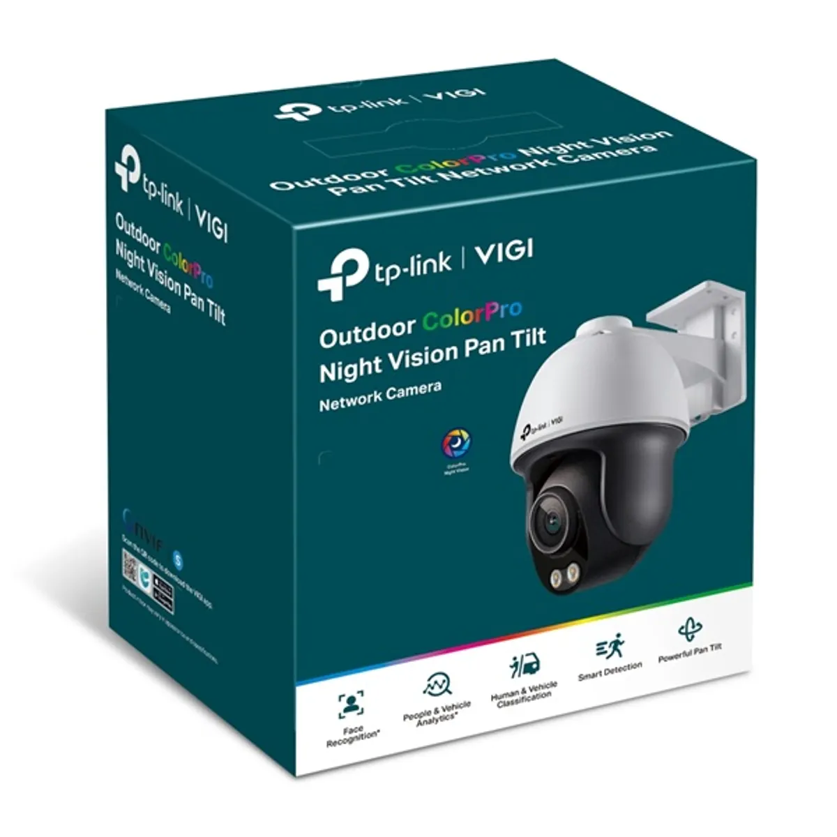 TP-LINK VIGI C540S(4MM) VIGI C540S panoráma kamera 2560x1440 kültéri poe lan microSDXC #1