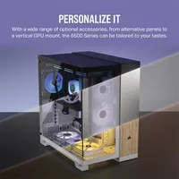 Corsair CC-9011269-WW 6500X RGB iCUE LINK edzett üveg fekete tápegység nélkül #10