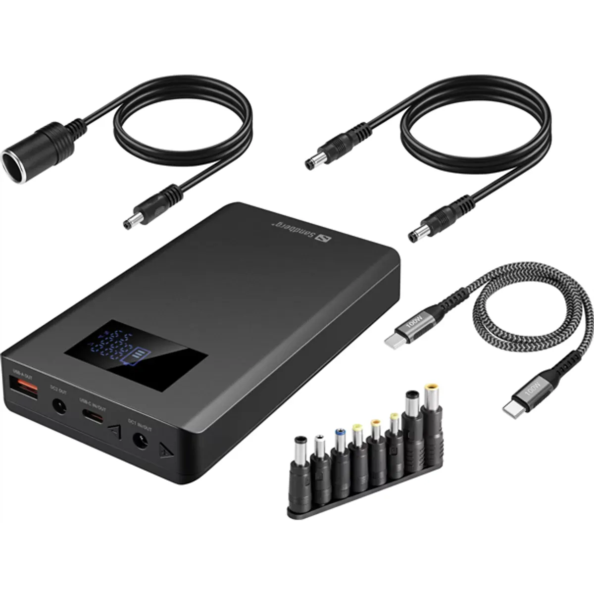 SANDBERG 421-27 Hordozható akkumulátor 20000 mAh 74 Wh PD100W #2