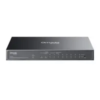 TP-LINK ES210GP Omada 10-portos Gigabit Easy Managed Switch 8x PoE+ port, 1x nem PoE, 1x SFP RJ-45 combo port, 63 W PoE