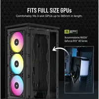 CORSAIR CC-9011246-WW 2000D rgb airflow Mini-ITX táp nélküli #4