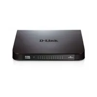 DLINK GO-SW-24G/E Go-SW 24G/E 24-portos 1 Gb/s fiber kapcsoló nem menedzselhető 8 MAC cím tábla 48 Gbps