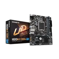 Gigabyte H610M K DDR4 Intel H610 mATX 2xDDR4 64 GB M.2 PCIe Gen3 x4 1GbE HDMI