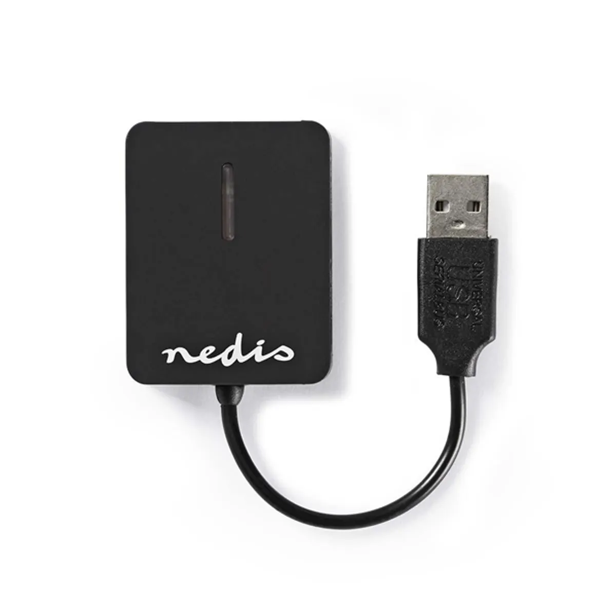 Nedis CRDRU2300BK kártyaolvasó USB 2.0 M2 MS PRO MS DUO Micro SD SD MMC RS-MMC Mini SD plug and play hordozható #1