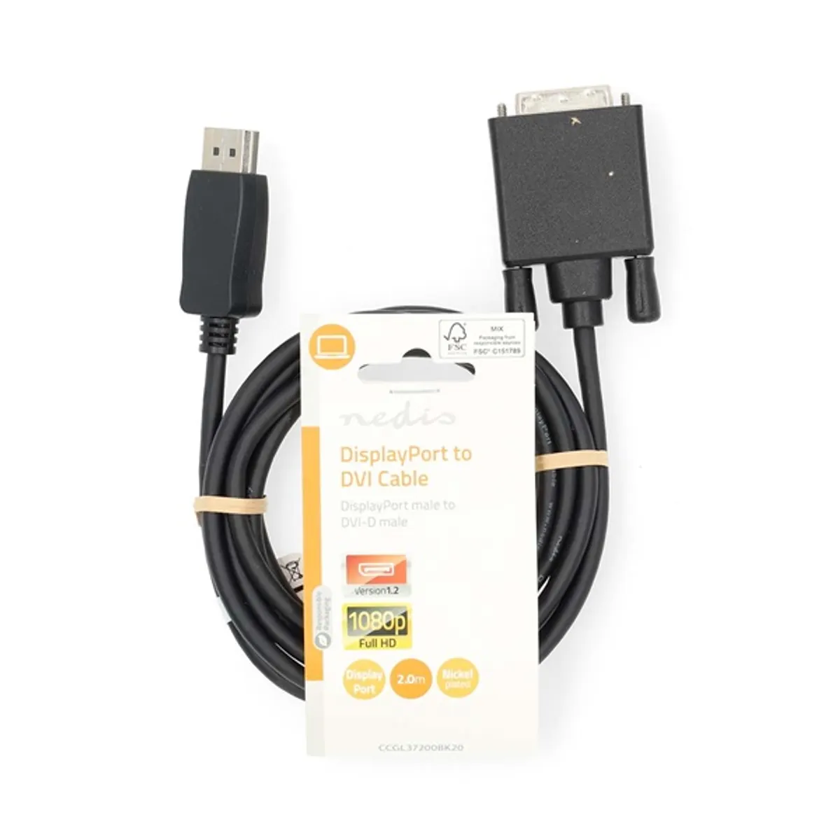 NEDIS CCGL37200BK20 kábel fekete #3