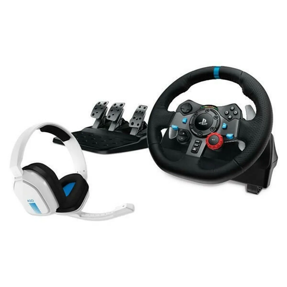 Logitech 991-000486 G29 Driving Force Racing Wheel kétmotoros visszacsatolás 900 fokos elforgatás PS5 PS4 PC #1