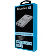 Sandberg 420-61 powerbank 10000 mAh PD20W vezeték nélküli Qi #2