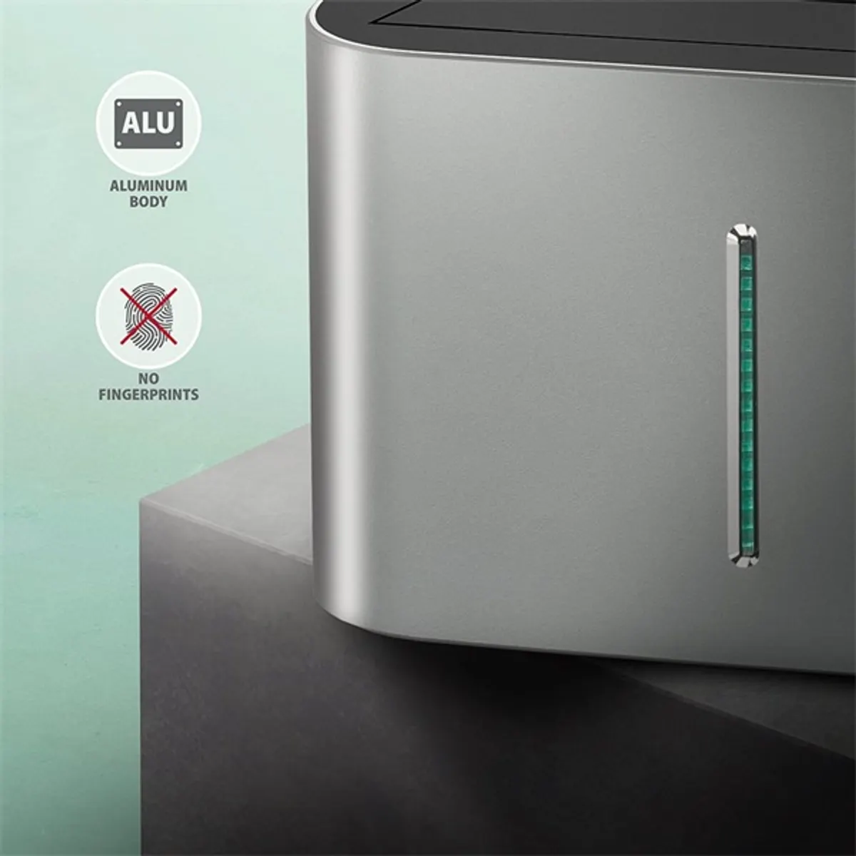 AXAGON ADSA-DC duál HDD és SSD dokkolóállomás USB-C 5Gbps, 2x SATA III 6Gbps, lemezklónozás #5