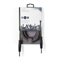 Nedis COTH23000GY50 2 x 6,35 mm mono jack audio kábel 5 m nikkelezett PVC rugalmas #3