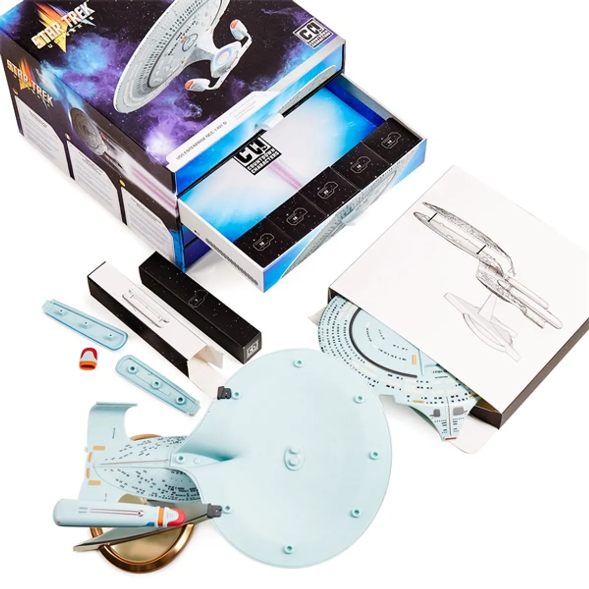 NUMSKULL NS3523 Countdown Character adventi naptár figura USS Enterprise NCC-1701-D #1