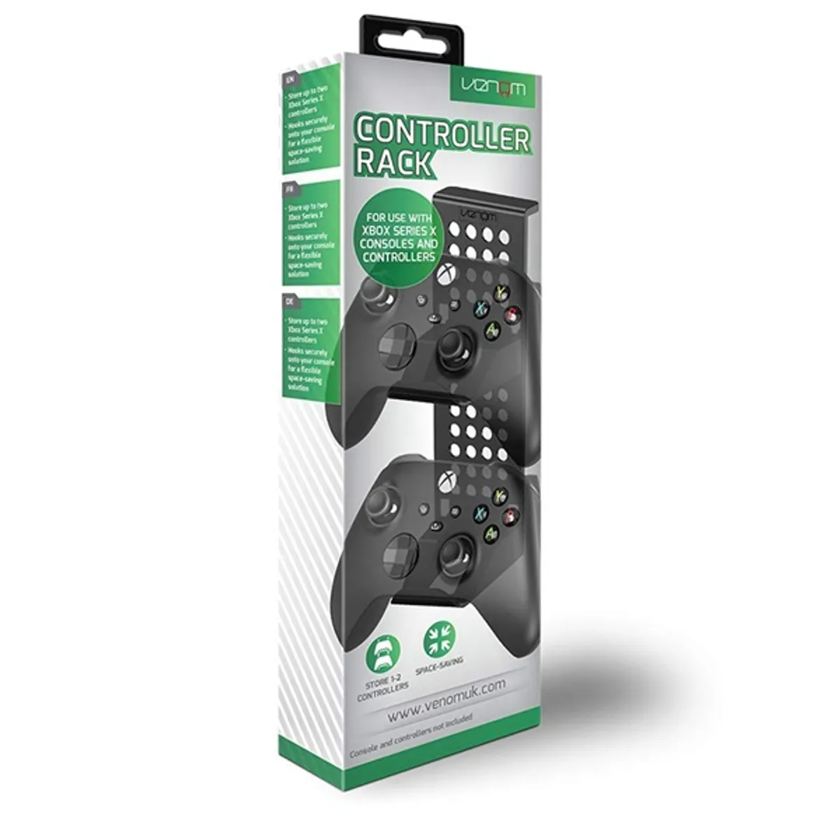 Venom VS2885 kontroller tartó állvány Xbox Series X oldalhoz rögzíthető, 2 kontroller tárolására #2