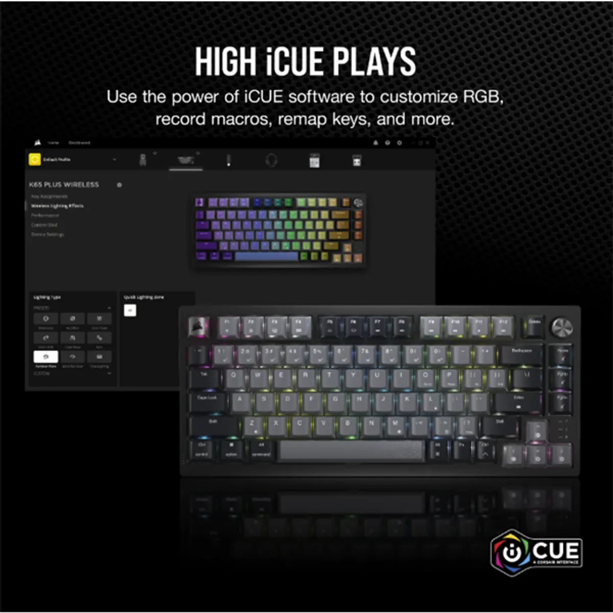 Corsair CH-91D401L-NA K65 Plus Wireless Mechanikus MX red #6