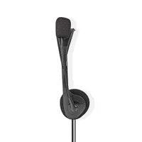 Nedis CHST100BK mikrofonos fejhallgató 2 m 2x 3,5 mm 32 Ohm 105 dB 20 Hz-20 kHz #3