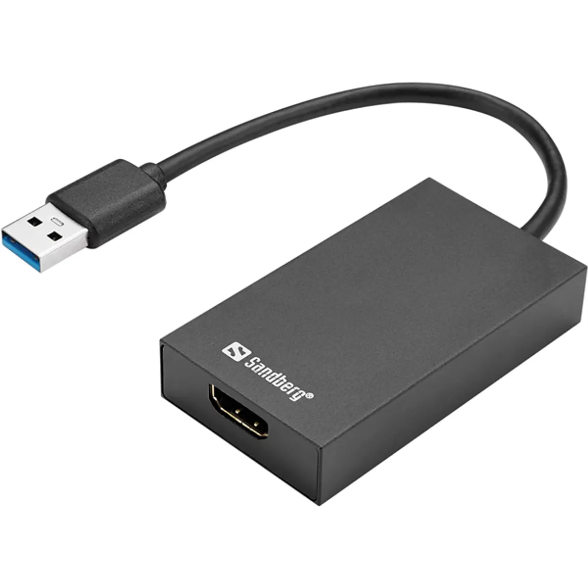 SANDBERG 134-42 USB-A 3.0 to HDMI konverter DisplayLink DL3500 USB powered #1