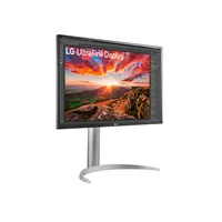 LG MON 27UP850K-W.AEU 27UP850K 27" UHD 3840x2160 IPS HDR 60Hz 5ms HDMI DP USB-C Állítható magasság Dönthető Pivot VESA 100x100 #2