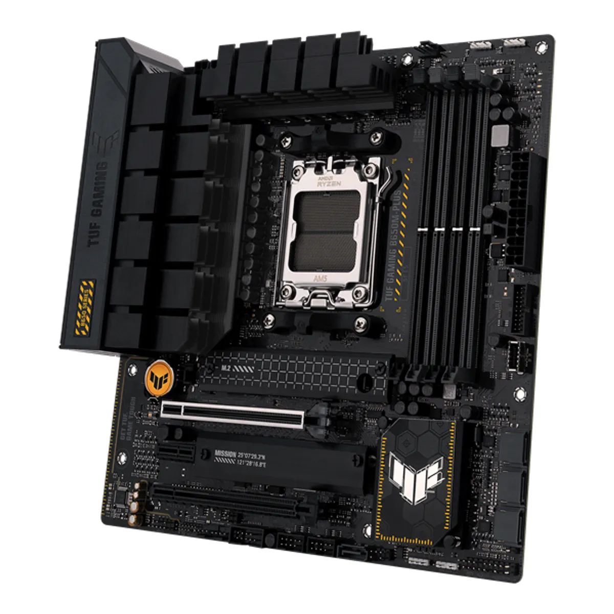 ASUS PCC TUF GAMING B650M-PLUS DDR5 128GB 5200MHz AM5 mATX M.2 HDMI DisplayPort 2,5GbE RAID 1x PCIe #1