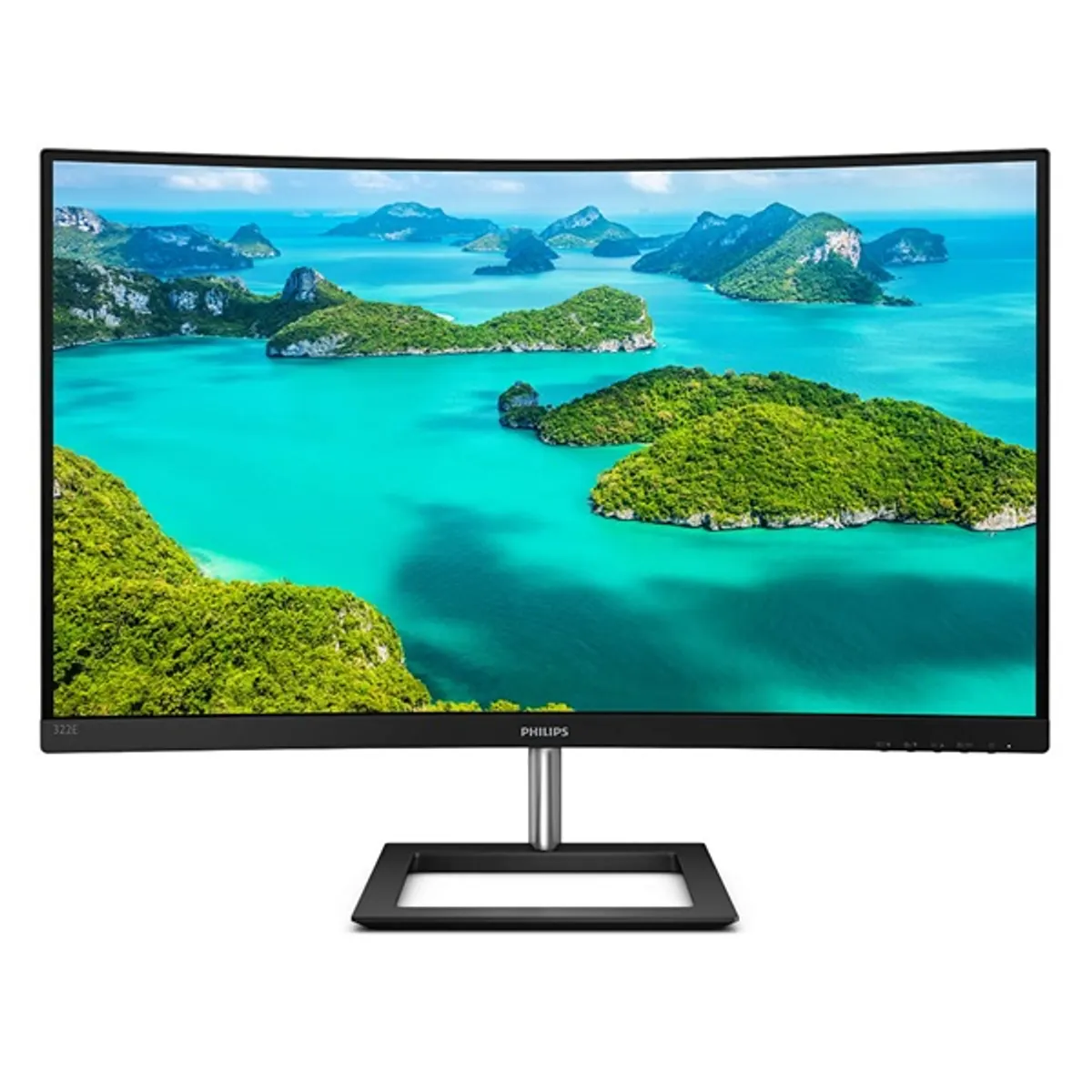 PHI MON 322E1C/00 32.5" VA monitor 1080p 75Hz 4ms 3000:1 250 nit ívelt 1500 100x100 VESA HDMI DP D-Sub beépített tápegység #6