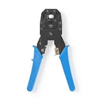 Nedis CCGB89510BU krimpelő fogó többpengés RJ45 RJ11 RJ10 csatlakozókkal kompatibilis moduláris dugókhoz #2