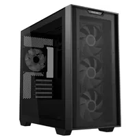 ASUS PER A21 PLUS/ARGB FANS/BLK/EPS A21 Plus ARGB fans 1 belső 3,5 hüvelykes HDD bővítőhely fekete táp nélkül