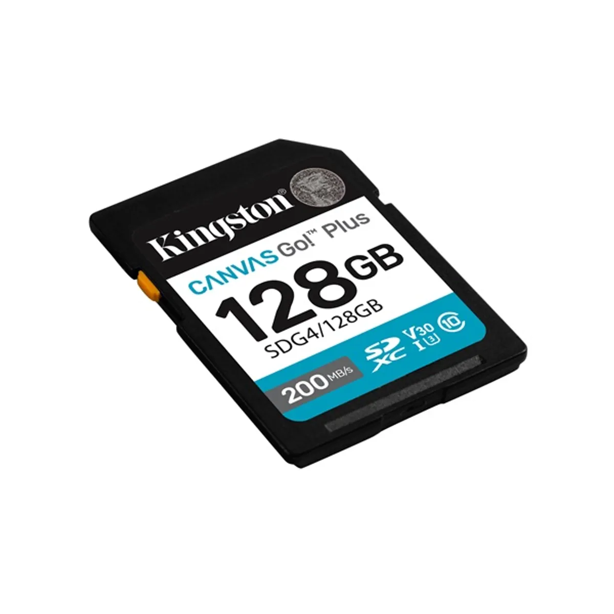 Kingston SDG4-128GB Canvas Go Plus Gen4 UHS-I C10 U3 V30 200 MBps 100 MBps #1