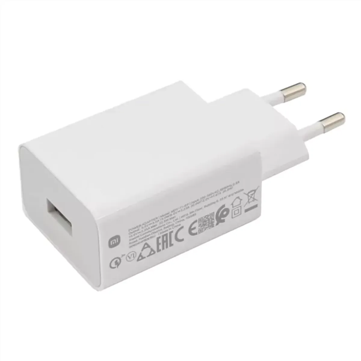XIAOMI BHR7757EU töltőfej 22.5W USB-A 100-240V fehér #1