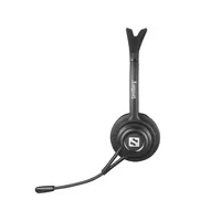 Sandberg 126-43 vezeték nélküli fejhallgató Bluetooth 5.3 mikrofon kar #3