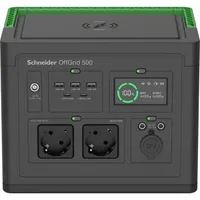 APC PPS500-GR OffGrid 500 hordozható akkumulátor állomás 517Wh Li-ion, 2x Schuko, 3x USB-A, 2x USB-C, LCD #1