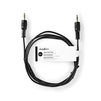 Nedis CAGT22000BK05 sztereó audió kábel 3,5 mm jack 0,5 m #1