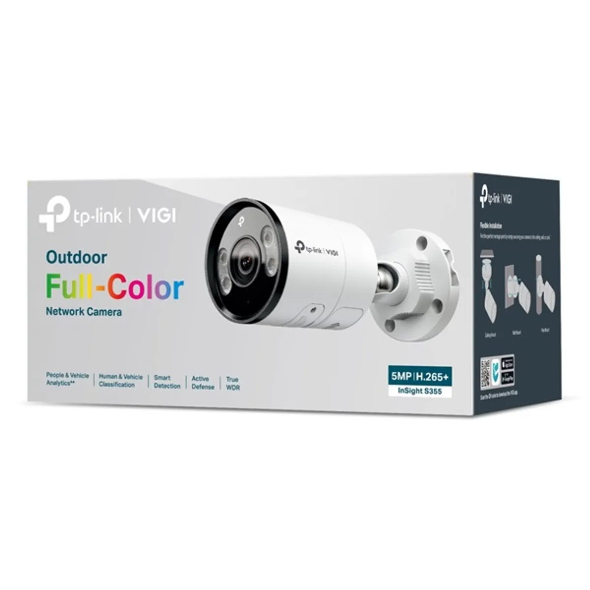 TP-LINK INSIGHT S355 6mm Insight S355 kültéri IP67 5MP 2880x1620 PoE #2
