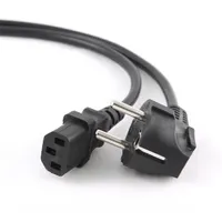 Gembird PC-186-VDE-3M hálózati tápkábel Schuko-C13 3m fekete VDE