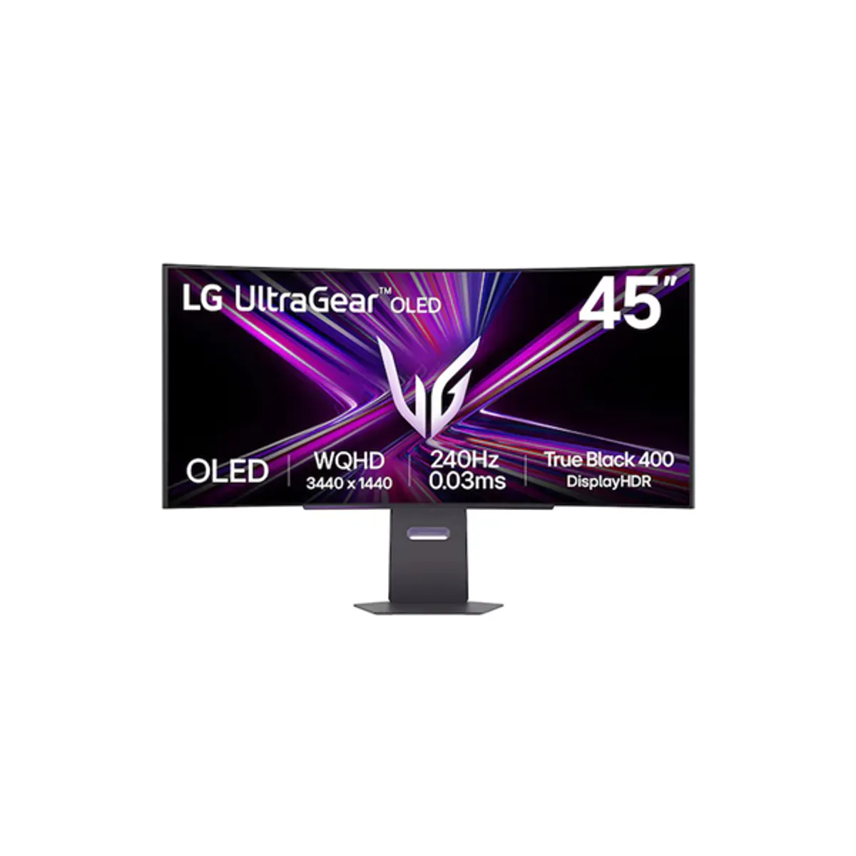 LG MON 45GX900A-B.AEU 45GX900A OLED 3440x1440 21:9 240 Hz 0,03 ms ívelt állítható magasság Dönthető VESA 100x100 HDMI DisplayPort USB Type-C #1