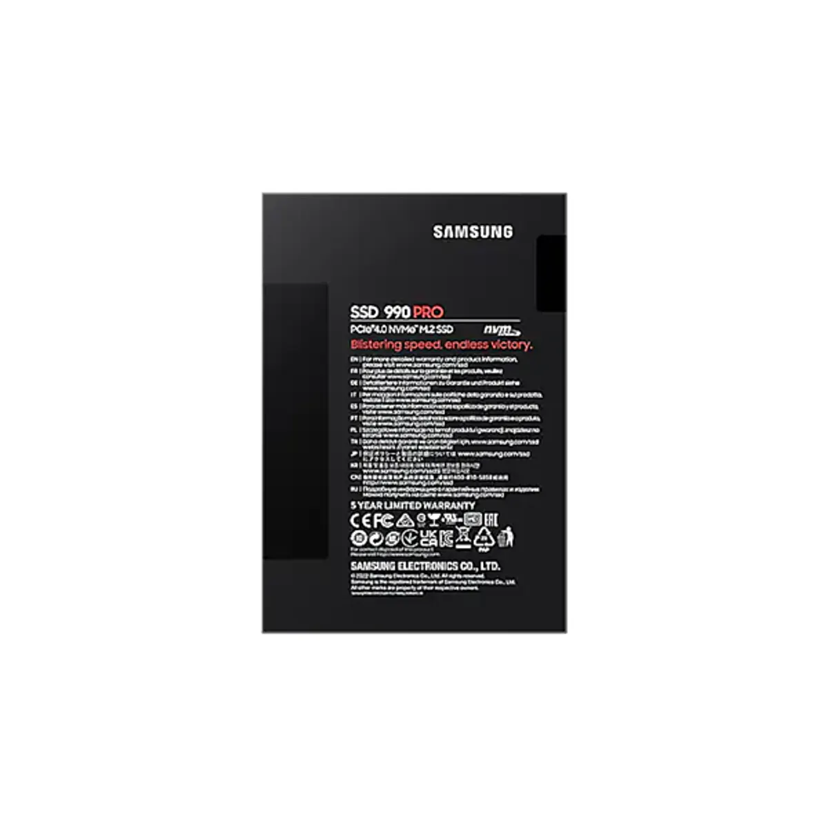 SMG PCC MZ-V9P2T0BW Samsung 990 Pro 2TB NVMe M.2 PCIe 7450 és 6900 MB per s #6