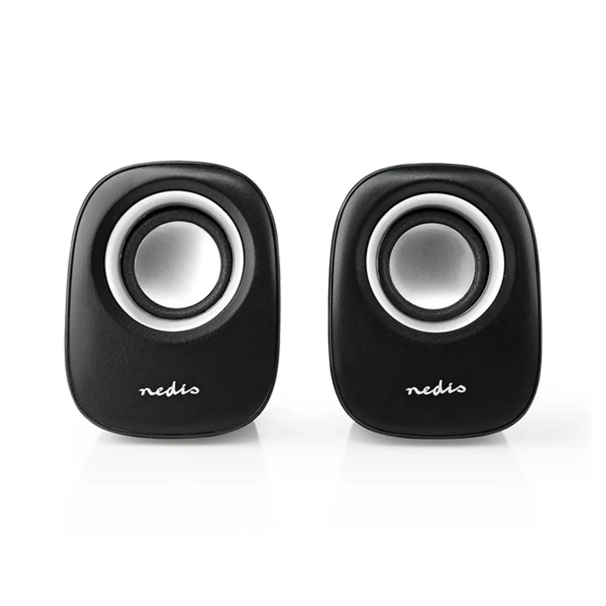Nedis CSPR10020BK hangszórórendszer 2.0 USB-tápellátás 3,5 mm sztereo jack #1