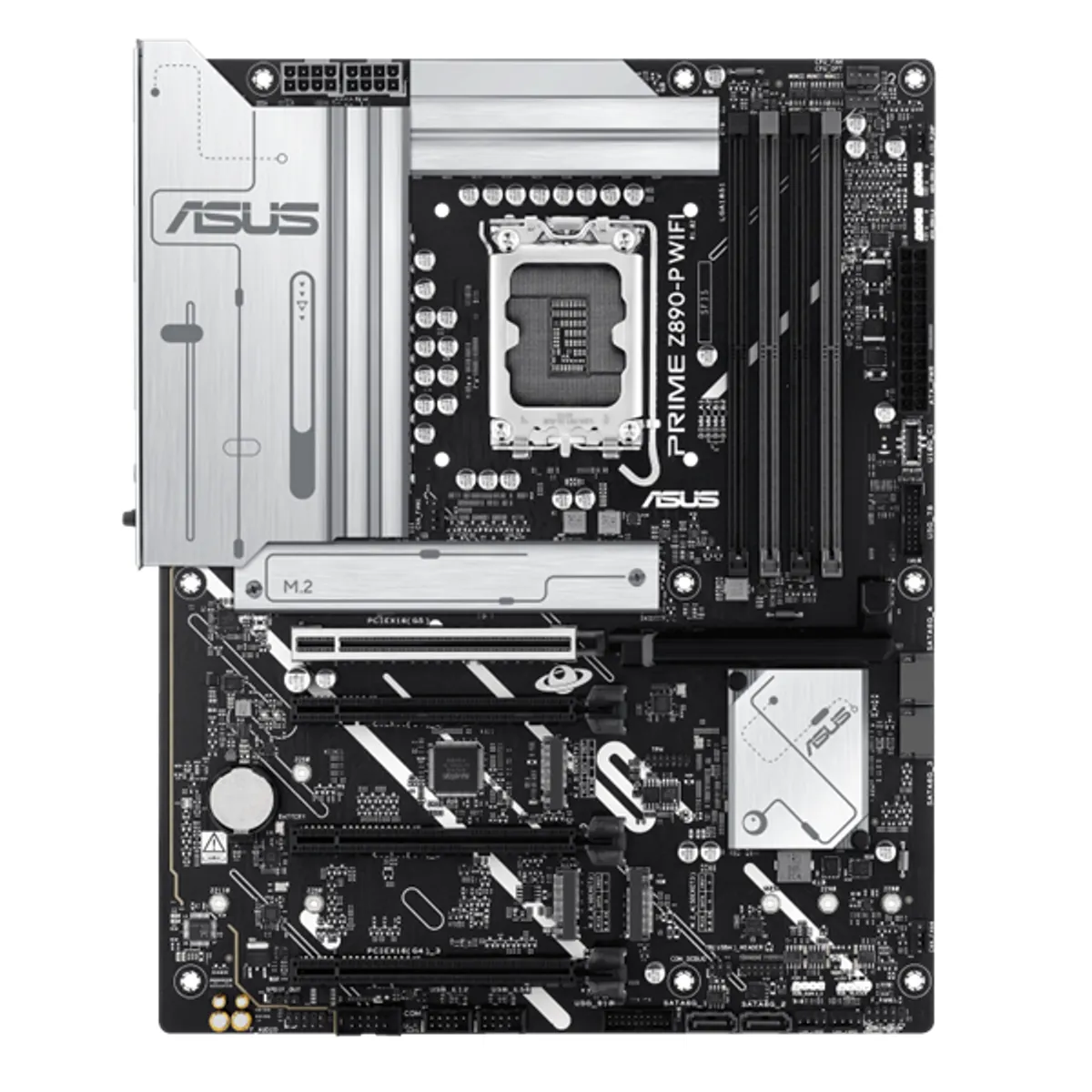 ASUS PCC PRIME Z890-P WIFI ATX DDR5 5200MHz 4x DIMM M.2 2,5 Gbps LAN WiFi HDMI DP Thunderbolt RAID #1