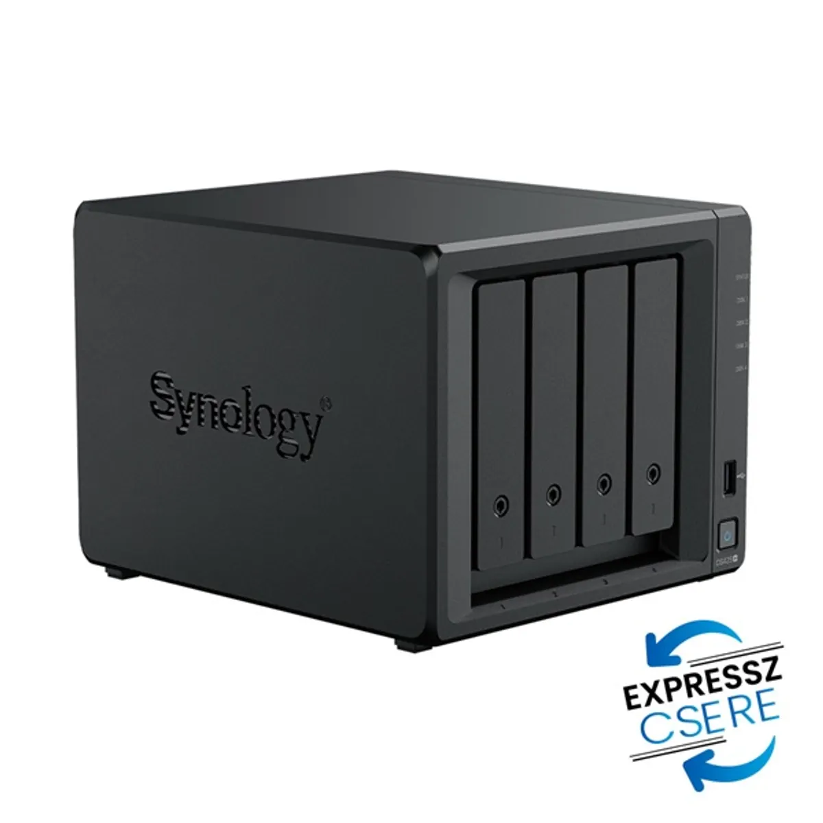 SYNOLOGY DS425+ DiskStation 4-bay Intel Celeron J4125 2GB DDR4 2x M.2 NVMe 2280 2,5 GbE és 1 GbE #1