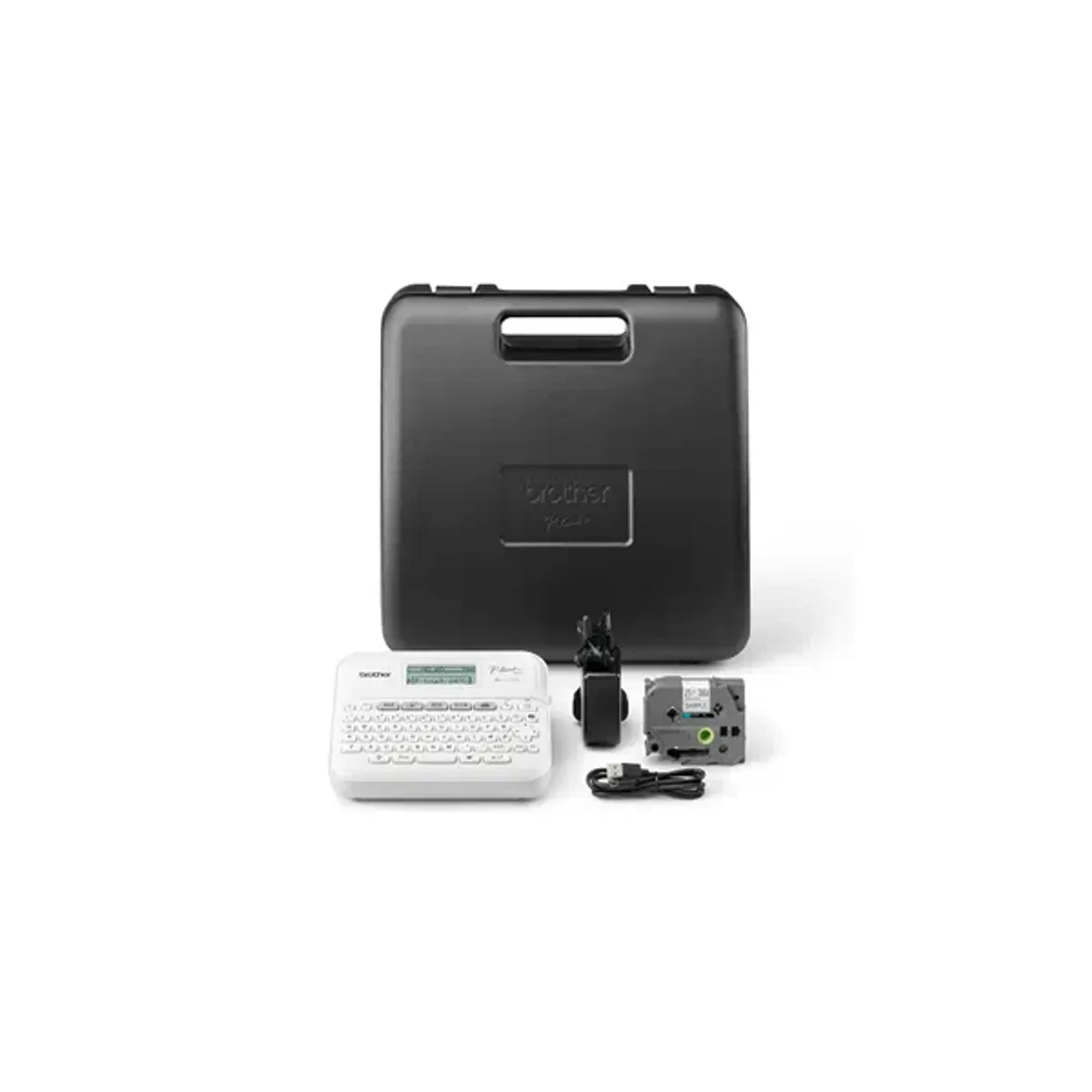BROTHER PTD410VPYJ1 Címkenyomtató USB hőtranszfer 18 mm #1