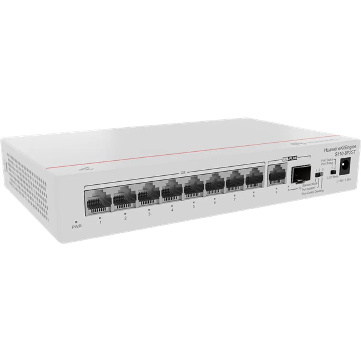 Huawei eKit 98012269 nem menedzselt PoE kapcsoló 10 port 1 Gbps réz SFP:1 14,88 Mpps 20 Gbps #2