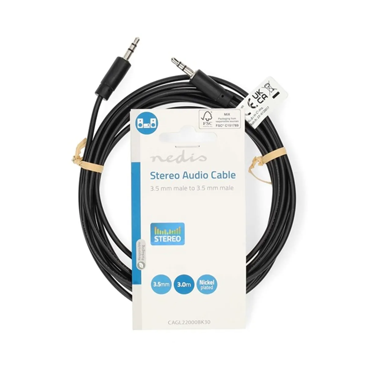 NEDIS CAGL22000BK30 kábel #1