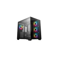 DEEPCOOL R-CG530-BKADA4-G-1 CG530 4F ablakos fekete 2x 3,5" 2x 2,5" USB3.0 USB-C Audio 4x PWM ARGB elől 3x120mm hátul 1x120mm #1