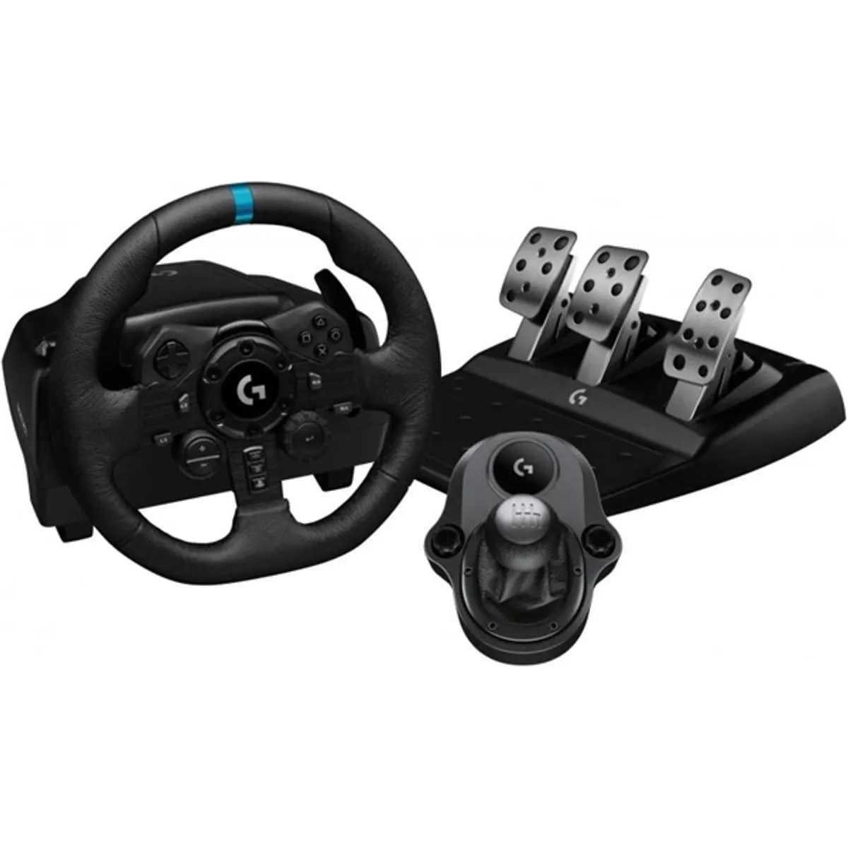 Logitech 991-000531 G923 SE kormány és váltó PC PS4 PS5 USB 900 fokos TrueForce #1