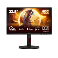 AOC 24G4ZR játékmonitor 23.8" IPS FHD 1920x1080 16:9 260 Hz 1,00 ms HDMI DP VESA 100x100