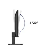 PHI MON 24E1N1200A/00 monitor 23,8" IPS 1920x1080 120 Hz 1 ms HDMI DP D-Sub VESA 100x100 Dönthető Fekete #8