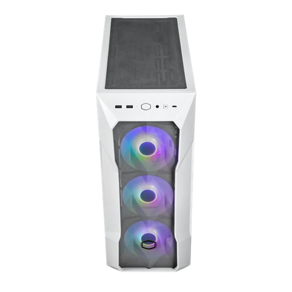 COOLER MASTER TD500V2-WGNN-S00 TD500 Mesh V2 fehér tápegység nélkül 3x 120mm ARGB elöl 360mm radiátor #4