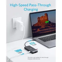 ANKER A83800A PowerExpand 8-in-1 USB-C hub 2 HDMI 2 USB 3.0 Ethernet SD microSD kártyaolvasó 100W Power Delivery #3