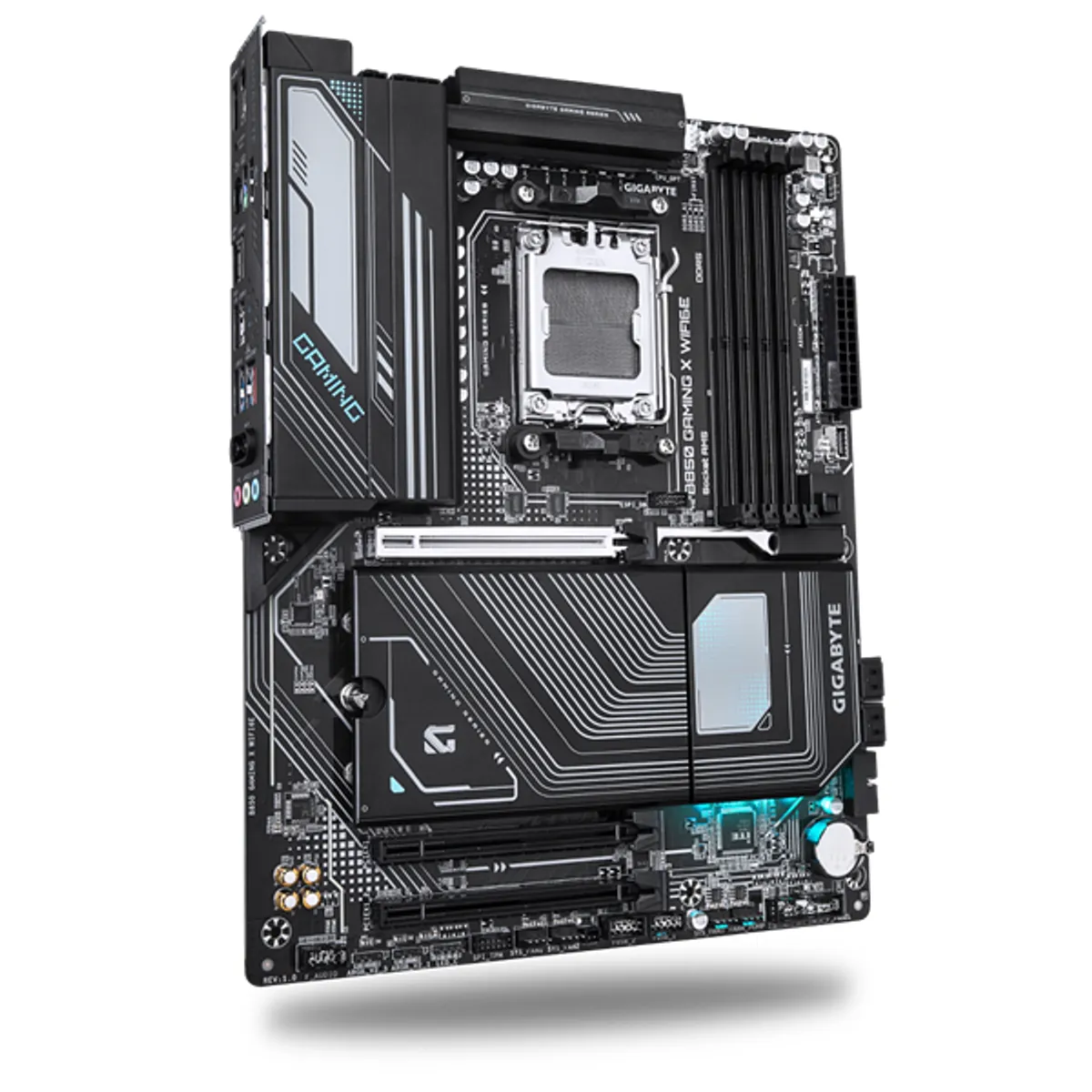 Gigabyte B850 GAMING X WIFI6E Gaming X WiFi6E AM5 DDR5 256 GB 2.5GbE PCIe 5.0 3x M.2 ATX #1