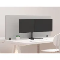 MULTIBRACKETS 7350073733330 M Deskstand Basic Dual 15-27" fekete 75x75 100x100 mm, 8 kg, magasság 100-450 mm, tilt 45 fok, forgó 360 fok #6