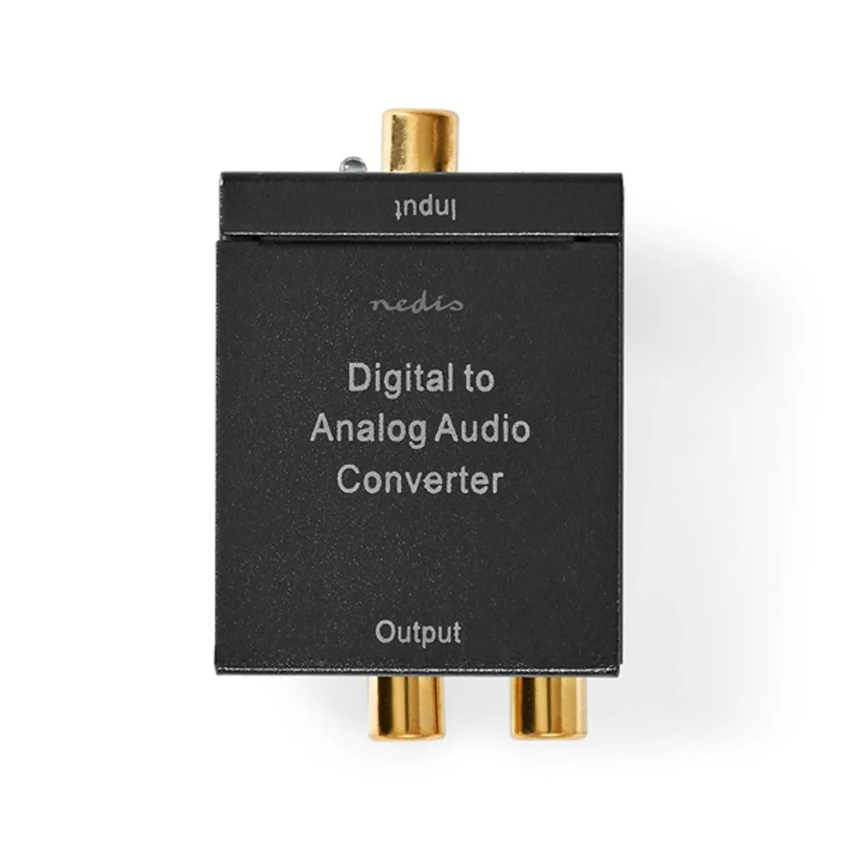 Nedis ACON2510BK digitális audiokonverter TosLink bemenet RCA digitális bemenet 3,5 mm kimenet 2x RCA kimenet integrált erősítő 24 bit 96 kHz #5
