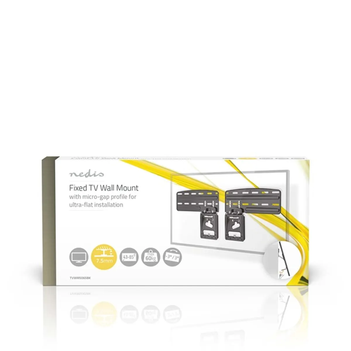 Nedis TVWM5065BK falikonzol fekete #5