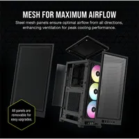 CORSAIR CC-9011246-WW 2000D rgb airflow Mini-ITX táp nélküli #3