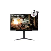 LG MON 27GS75Q-B.AEU gaming kijelző 27" 2560x1440 IPS 180 Hz 1 ms HDR 178° 100x100 VESA HDMI DP fejhallgató kimenet #1